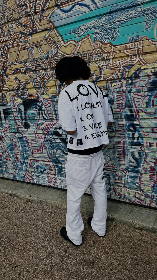 VOIDSTXR “L.O.V.E” SHIRT (WHITE)