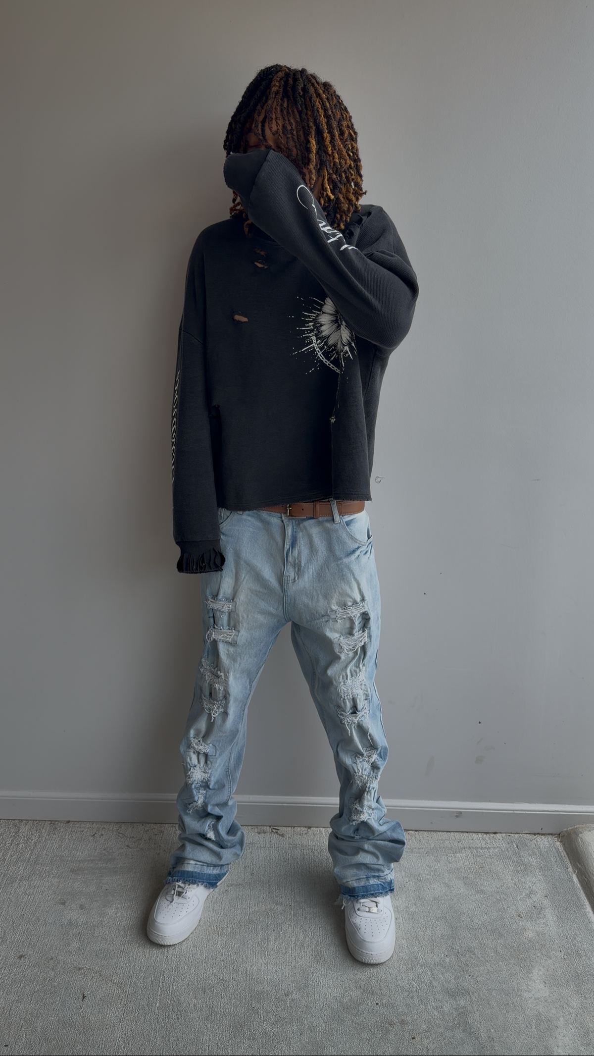 (Pre-Order/Restock) VOIDSTXR “Sacred Blossom” Distressed Thermal