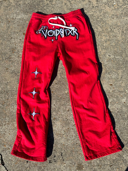 VOIDSTXR SWEATPANTS (RED)