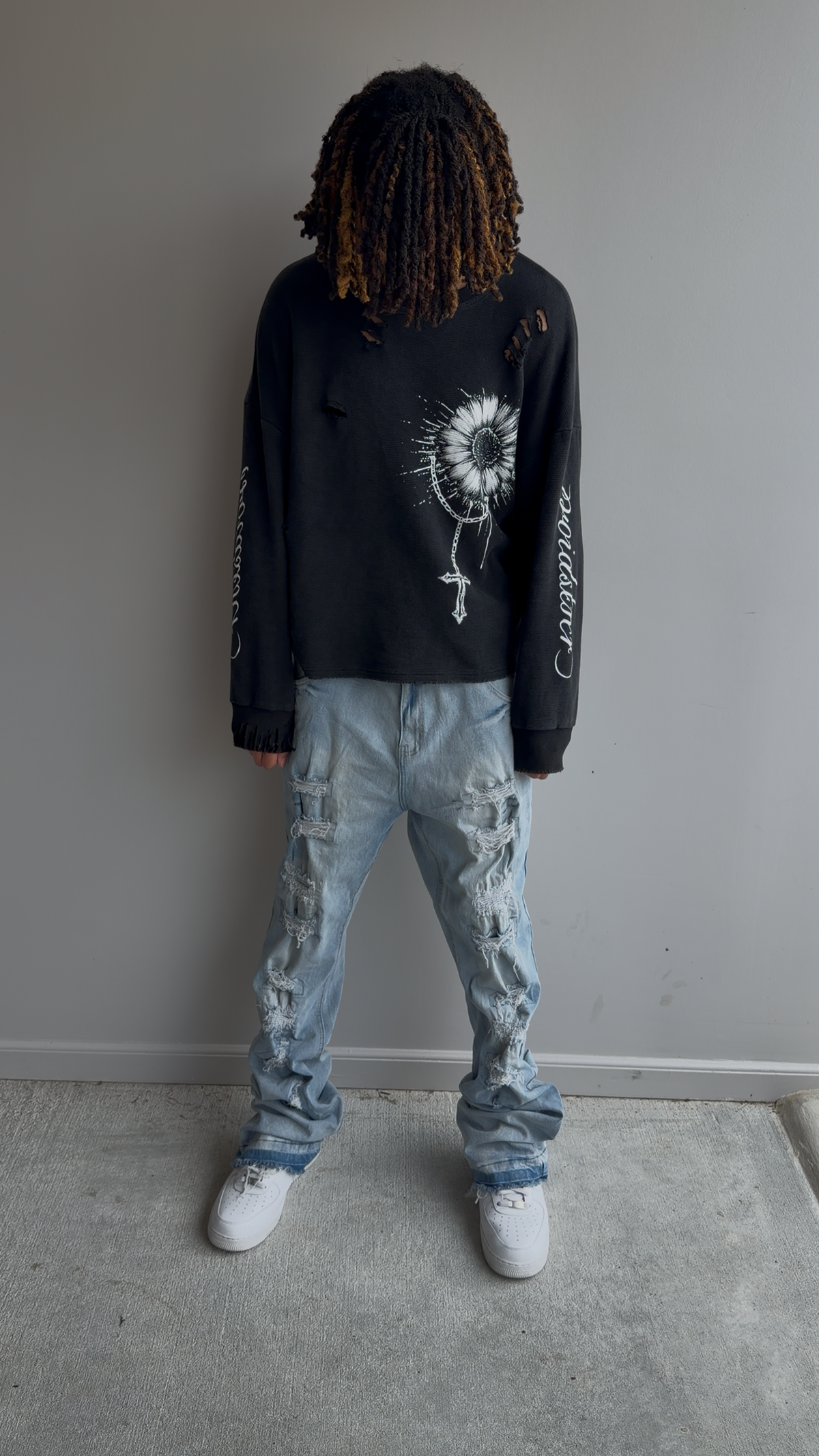 (Pre-Order/Restock) VOIDSTXR “Sacred Blossom” Distressed Thermal