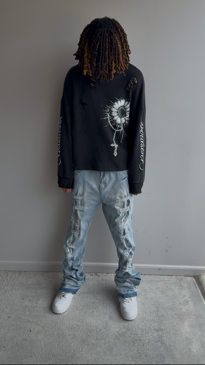 (Pre-Order/Restock) VOIDSTXR “Sacred Blossom” Distressed Thermal