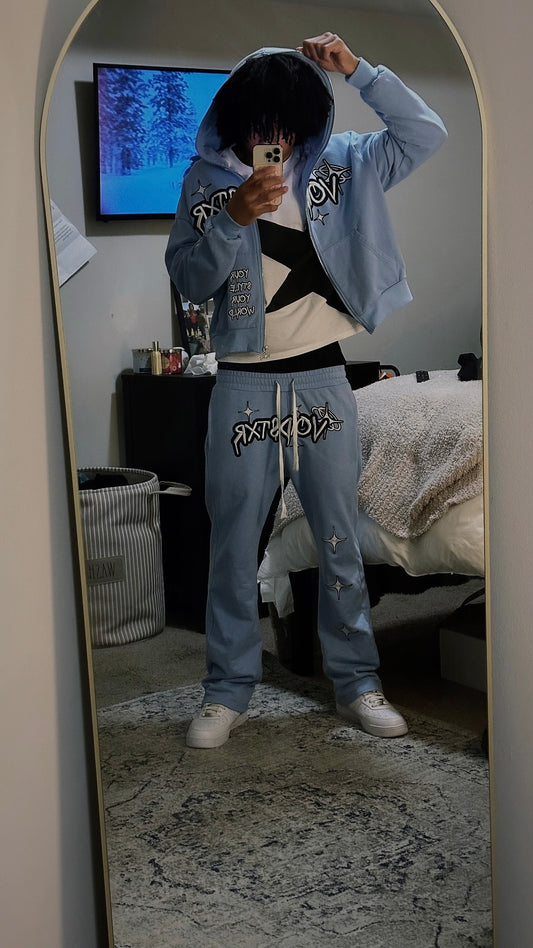 VOIDSTXR SWEATPANTS (BLUE)