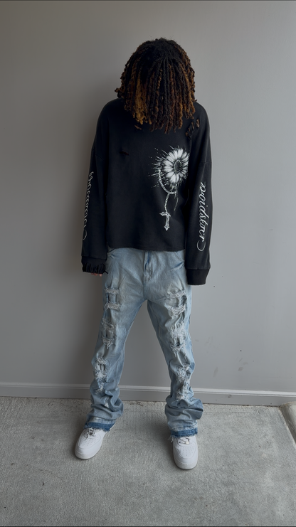 (Pre-Order/Restock) VOIDSTXR “Sacred Blossom” Distressed Thermal